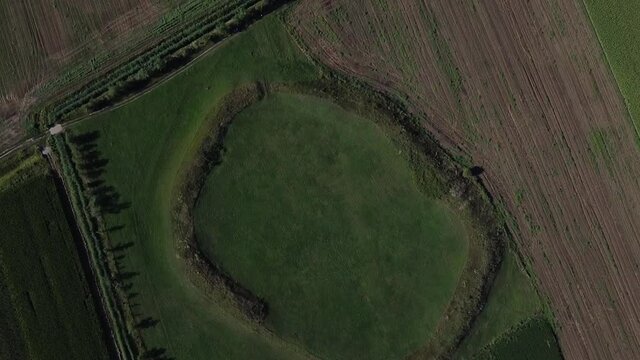 Archaeology Sight, Carnok, Aerial Shot