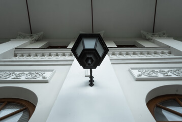 detail of an old building