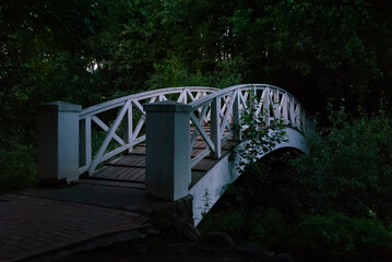 bridge in the park