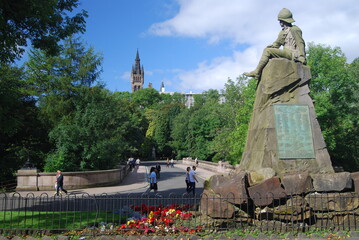 Kelvingrove Park, Glasgow, Scotland