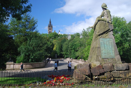 Kelvingrove Park, Glasgow, Scotland