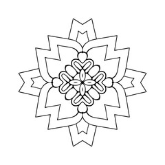 Mandala. Vintage indian decorative elements