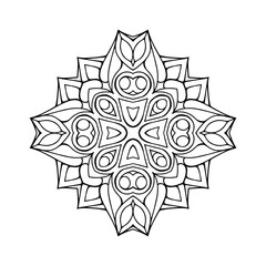 Mandala. Vintage indian decorative elements