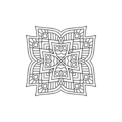 Obraz premium Mandala. Vintage indian decorative elements