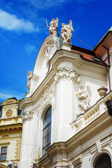 Fototapeta na wymiar Church in Old Town in Brno, Czech Republic