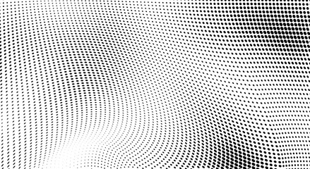 The halftone texture is monochrome. Vector chaotic background
