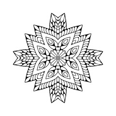 Mandala. Vintage indian decorative elements