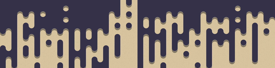 Abstract Rounded Color Lines halftone transition background illustration