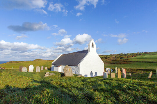 The Church of the Holy Cross at Mwnt, Ceredigion, Wales, is a parish church and Grade I listed building dating probably from the 13th century.