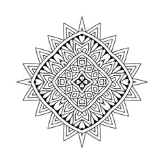 Mandala. Vintage indian decorative elements