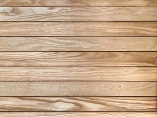 creative idea for the background. wood planks close up in a carpentry workshop
