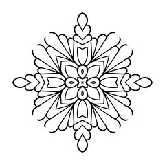 Mandala. Vintage indian decorative elements