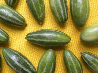 Green color raw whole fresh Pointed gourd