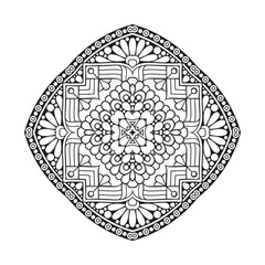 Mandala. Vintage indian decorative elements