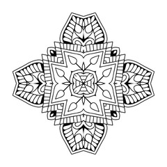 Mandala. Vintage indian decorative elements