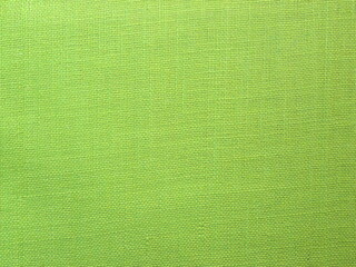 Fototapeta premium Green color Burlap fabric textured background