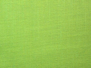 Green color Burlap fabric textured background