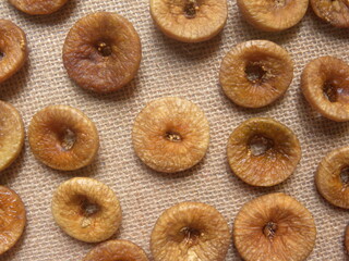 Brown color raw round dried Fig