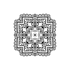 Mandala. Vintage indian decorative elements