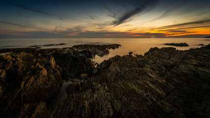 Woolacombe North Devon Sunset