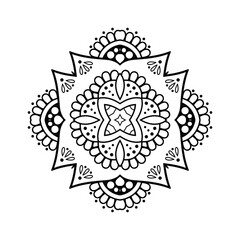 Mandala. Vintage indian decorative elements
