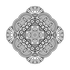 Mandala. Vintage indian decorative elements