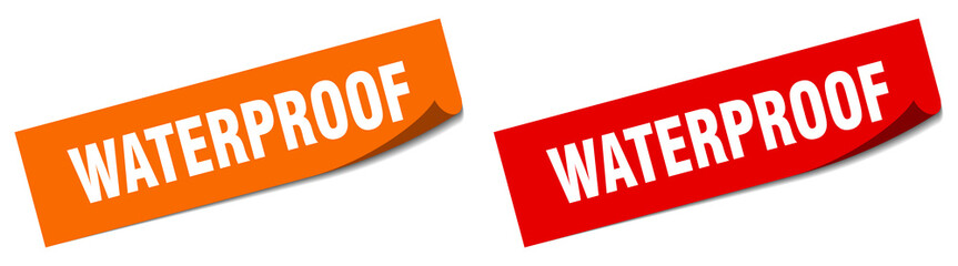 waterproof paper peeler sign set. waterproof sticker