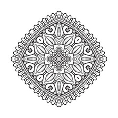 Mandala. Vintage indian decorative elements