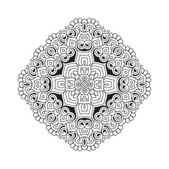 Mandala. Vintage indian decorative elements