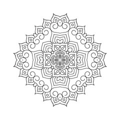 Mandala. Vintage indian decorative elements