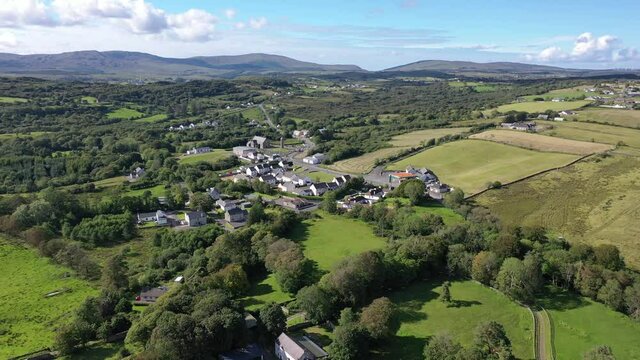Flying towards Bruckless in County Donegal - Ireland