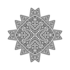 Mandala. Vintage indian decorative elements