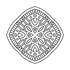 Mandala. Vintage indian decorative elements