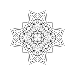 Mandala. Vintage indian decorative elements