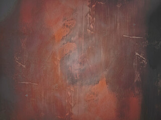Abstract grunge retro background in red
