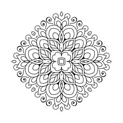 Mandala. Vintage indian decorative elements