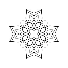 Mandala. Vintage indian decorative elements