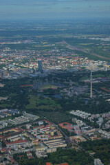 Olympia Stadion in München von oben 5.7.2020 © Robert