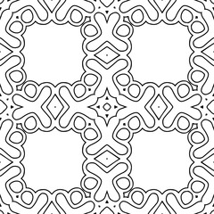 Seamless pattern. Vintage decorative elements