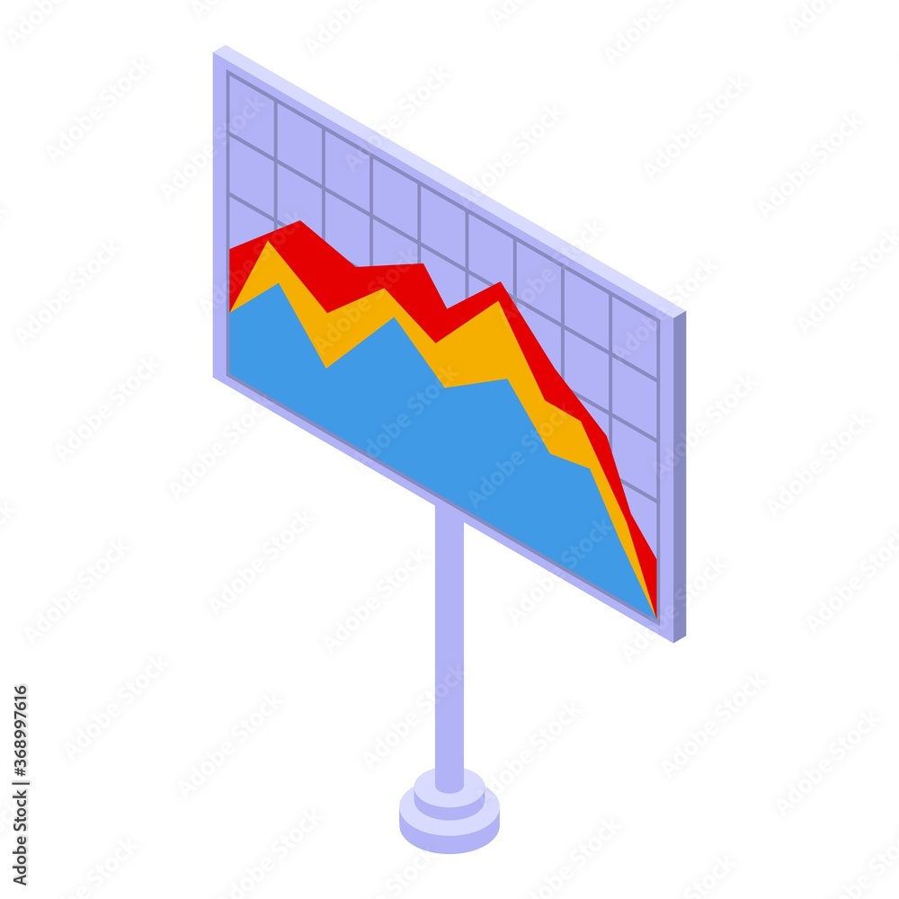 Aufkleber audit banner icon. isometric of audit banner vector icon for web design isolated on white background