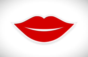 red lips icon