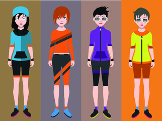 Collection of avatars ( Man and woman Characters )