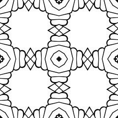 Seamless pattern. Vintage decorative elements