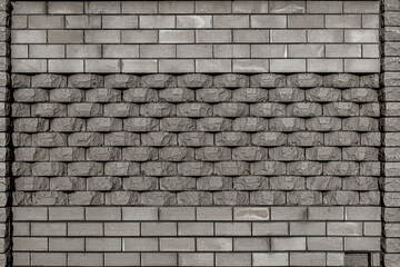 seamless rock stone brick wall texture gray background high resolution