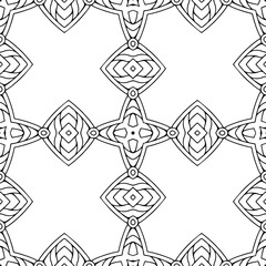 Seamless pattern. Vintage decorative elements