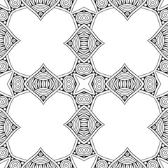Seamless pattern. Vintage decorative elements