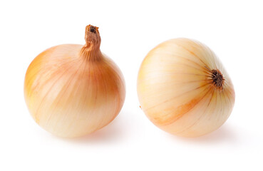 Fototapeta premium Ripe onion bulbs