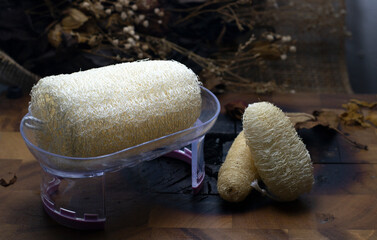 The zucchini fiber sits on the body. Rubbing the body with zucchini fibers will help Blood...