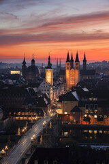 W&uuml;rzburg Cityscape