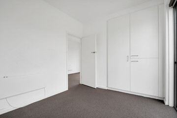 Empty and unfurnished brand new apartment